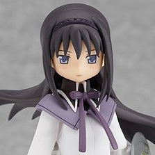 Puella Magi Madoka Magica Non Scale Pre-Painted PVC Figure: figma Akemi Homura