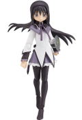 Puella Magi Madoka Magica Non Scale Pre-Painted PVC Figure: figma Akemi Homura thumbnail 1