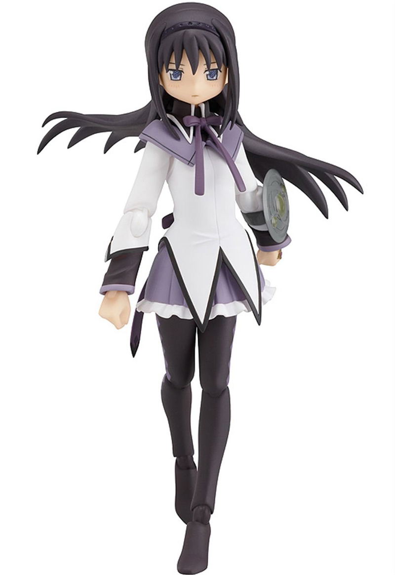 Puella Magi Madoka Magica Non Scale Pre-Painted PVC Figure: figma Akemi Homura image 1
