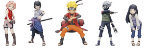 Half Age Characters Naruto Shippuden Trading Figure