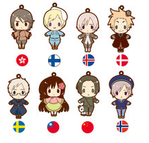 Kotobukiya Hetalia 2 Trading Rubber Strap Collection image 3