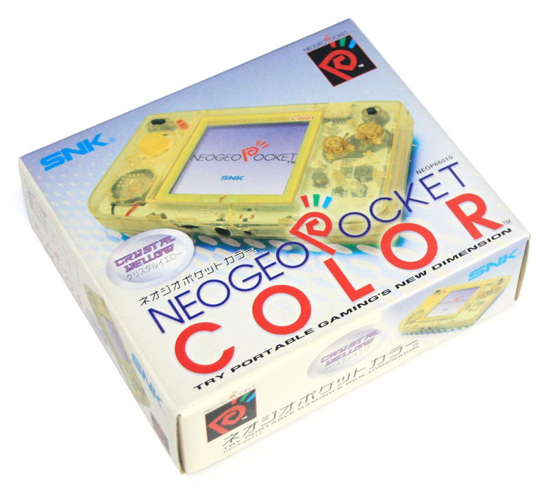 NeoGeo Pocket Color - clear yellow image 1
