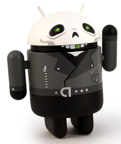 Google Android Non Scale Pre-Painted Vinyl Mini Collectible Series Special Edition: Greentooth (Villain) image 1