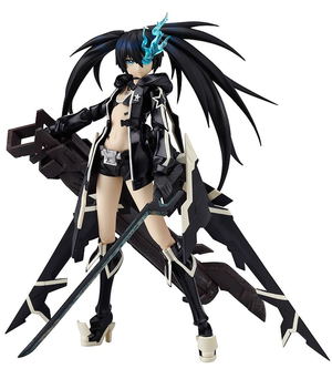 Black Rock Shooter Non Scale Pre-Painted PVC Figure: figma BRS2035_