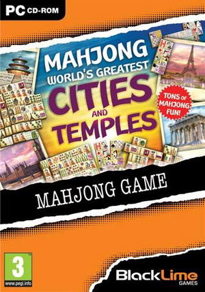 Mahjong World's Greatest Cities and Temples (Black Lime)_