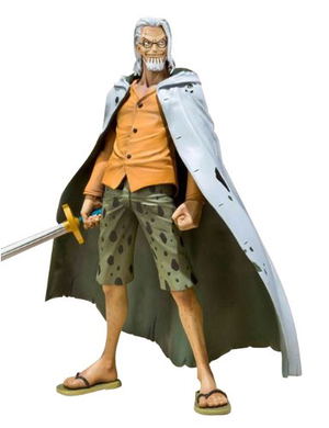 One Piece Figuarts Zero Non Scale Pre-Painted PVC Figure: Silvers Rayleigh_