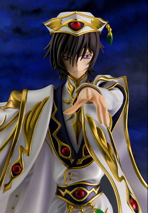 GEM Series Code Geass Lelouch of the Rebellion R2 1/8 Scale Pre-Painted Figure: Lelouch vi Britannia