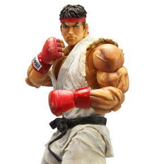 Super Street Fighter IV Play Arts Kai Non Scale Pre-Painted PVC