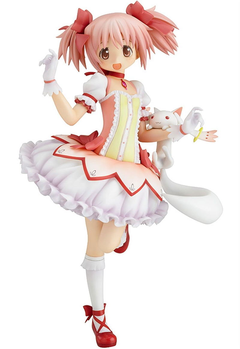 Puella Magi Madoka Magica 1/8 Scale Pre-Painted PVC Figure: Kaname Madoka (Re-run) image 1