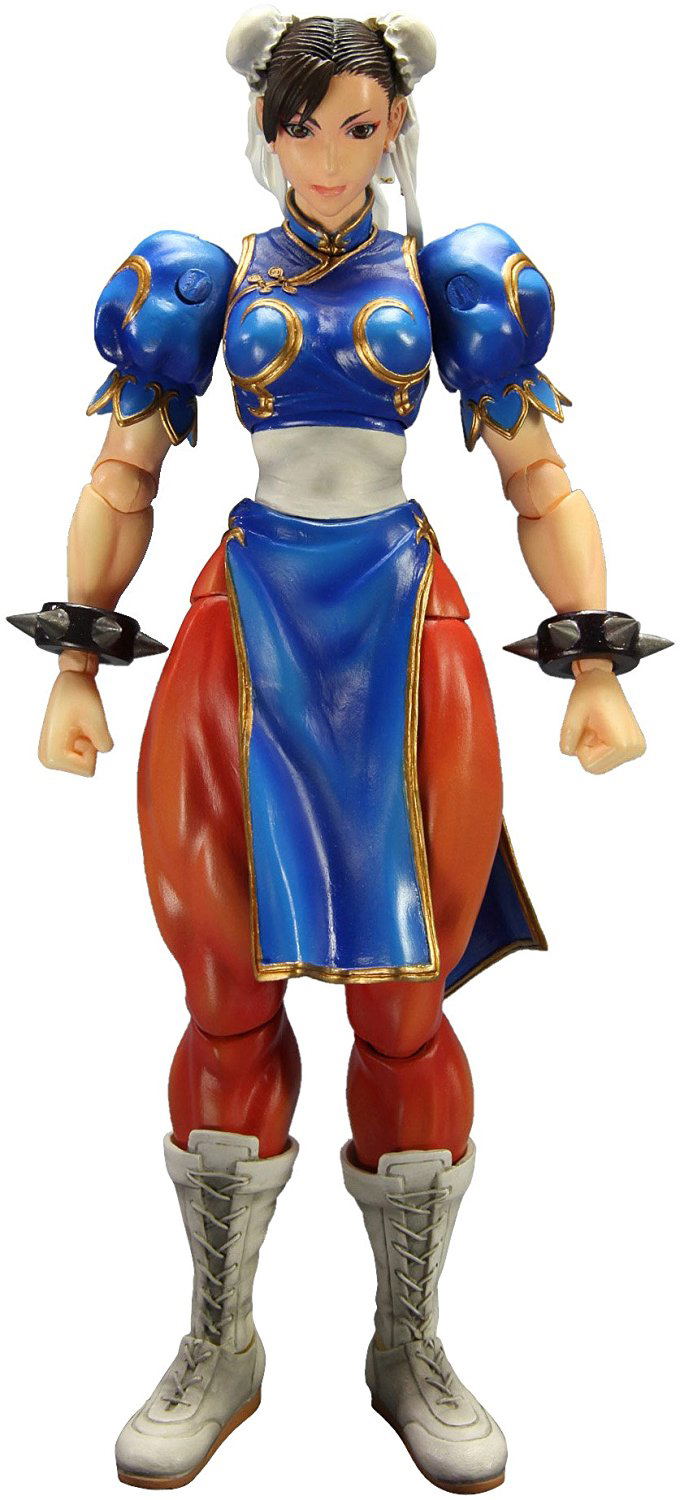 Super Street Fighter IV Play Arts Kai Non Scale Pre-Painted PVC Figure: Chun-li image 1