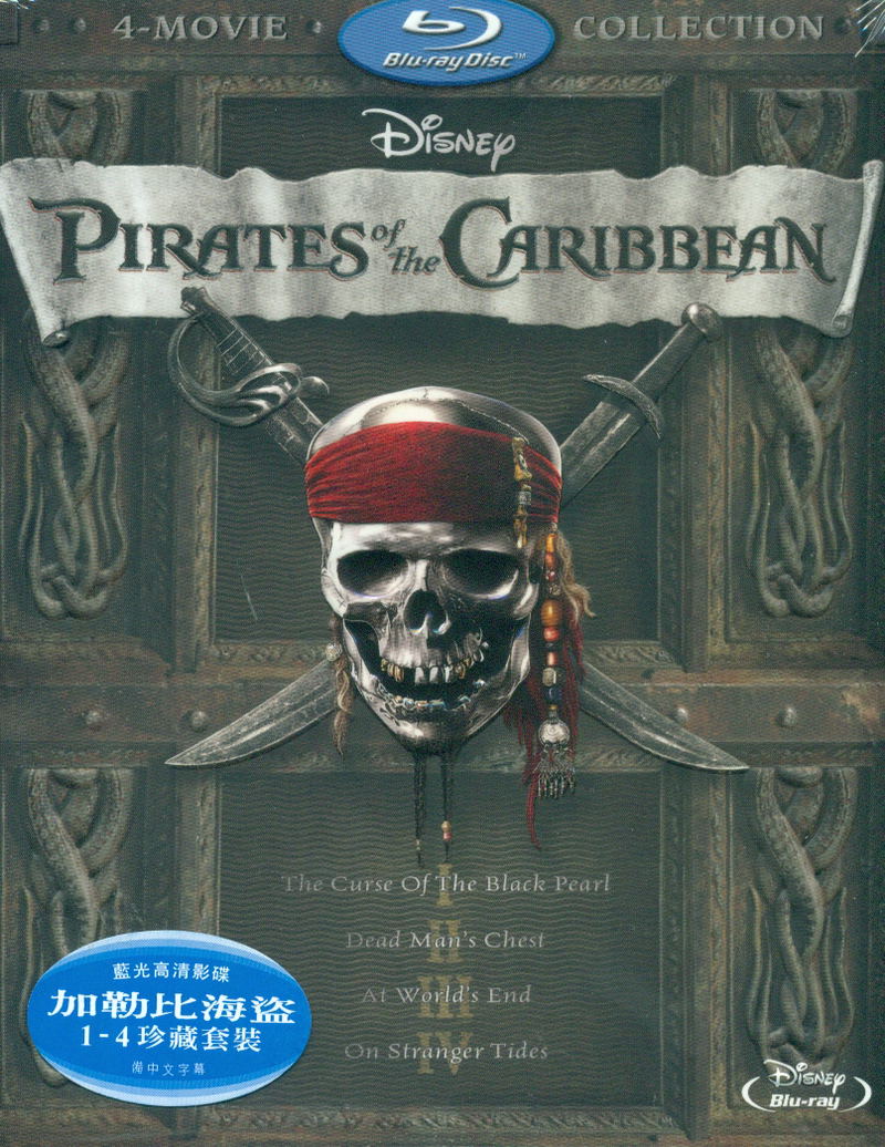 Pirates of the Caribbean [4-Movie Collection Boxset] image 1