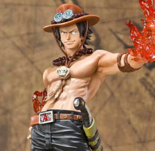 One Piece Figuarts Zero Non Scale Pre-Painted PVC Figure: Portgas D Ace image 2