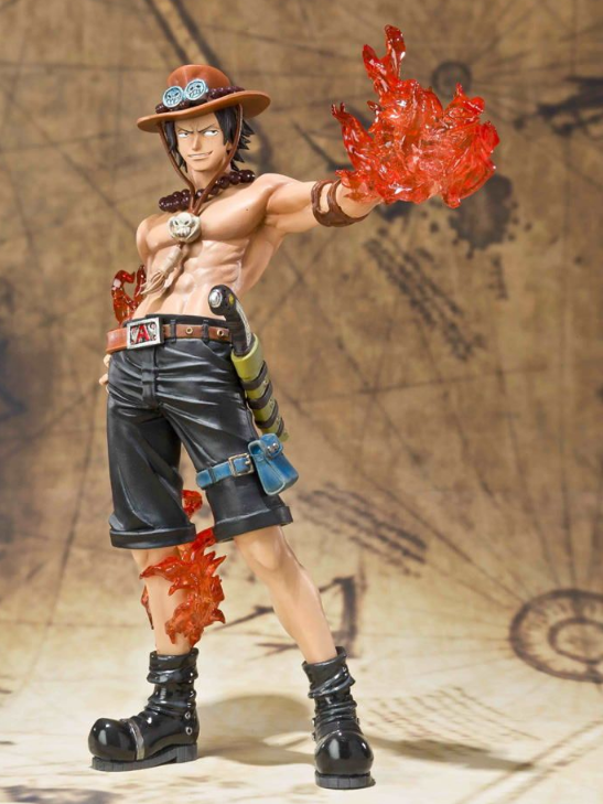 One Piece Figuarts Zero Non Scale Pre-Painted PVC Figure: Portgas D Ace image 3