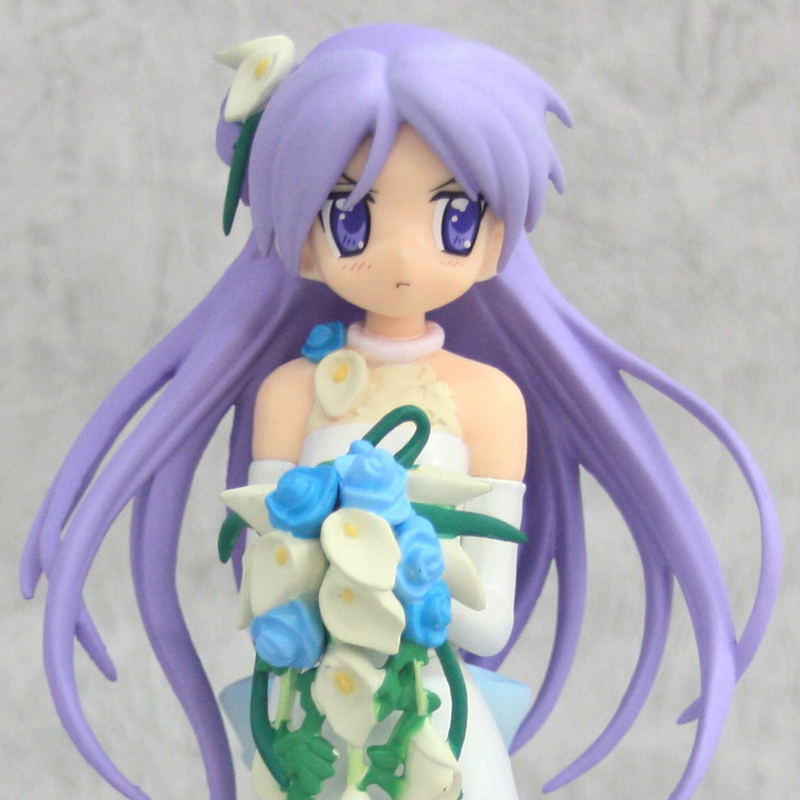 Lucky Star Non Scale Extra Summer Wedding Pre-Painted PVC Figure: Hiiragi Kagami image 1