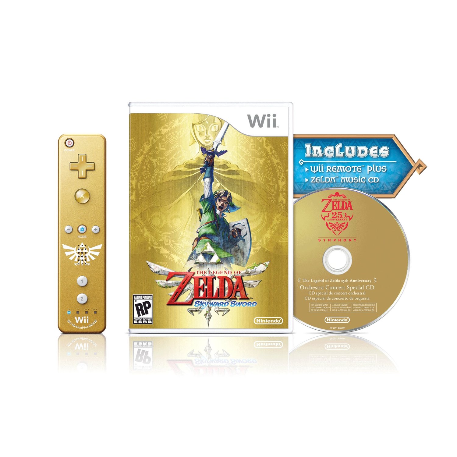 The Legend of Zelda: Skyward 2024 Sword Bundle