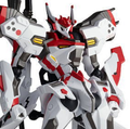 Revoltech Muv-Luv Alternative Series No. 002 Pre-Painted PVC Figure: Shiranui Type-2 XFJ-01a Demonstrator Color thumbnail 2