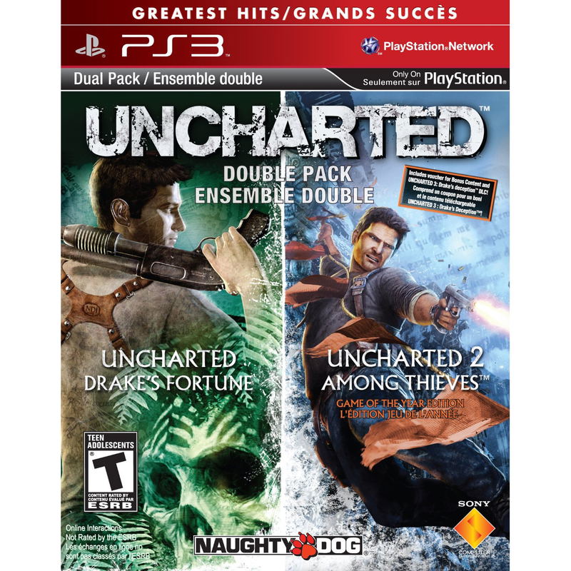 Uncharted Double Pack (Greatest Hits) image 1