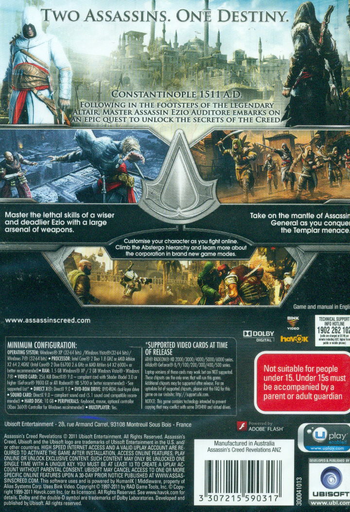 Assassin's Creed: Revelations (DVD-ROM) image 2