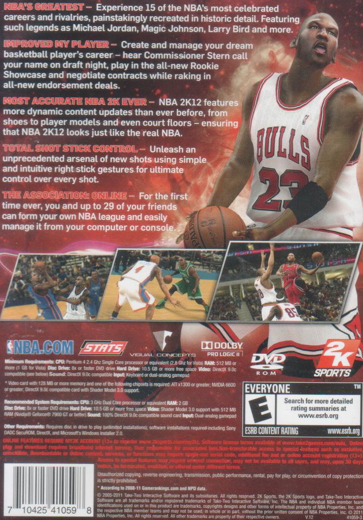 NBA 2K12 (DVD-ROM) image 2