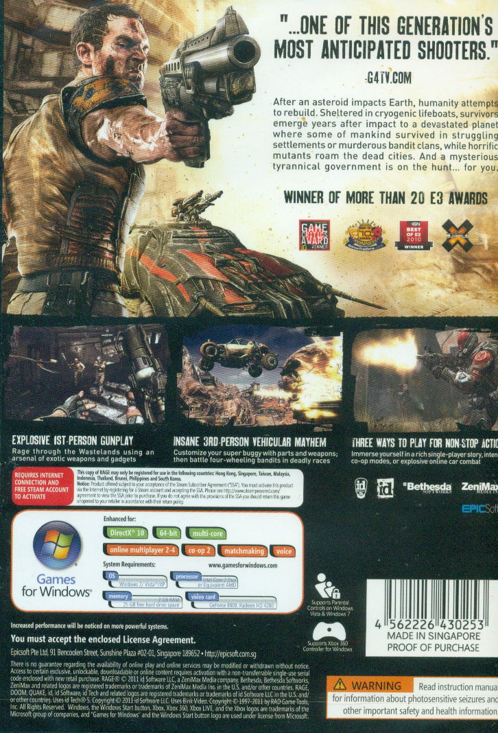 Rage (DVD-ROM) image 2
