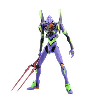 Neon Genesis Evangelion - Rebuild of Evangelion Non Scale Pre-Painted PVC Figure: Riobot Creation Eva-01_