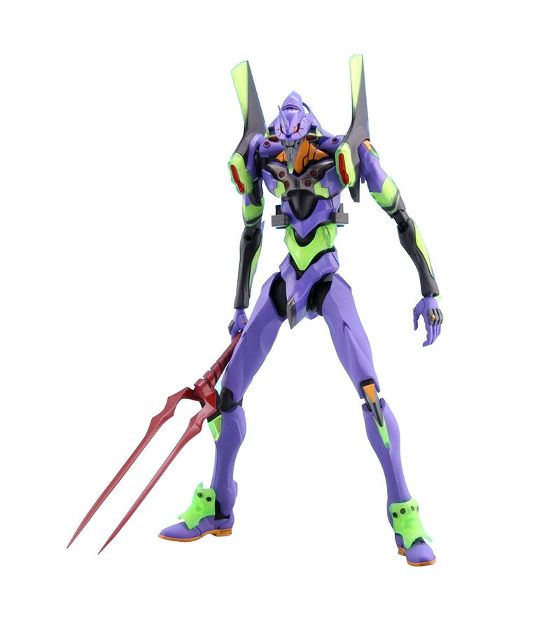 Neon Genesis Evangelion - Rebuild of Evangelion Non Scale Pre-Painted PVC Figure: Riobot Creation Eva-01 image 1