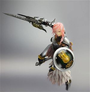 Final Fantasy XIII-2 Play Arts Kai Pre-Painted Figure: Lightning