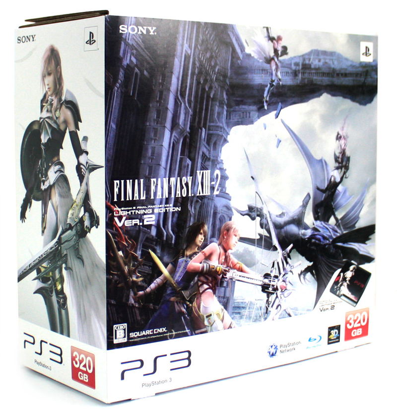 PlayStation3 Slim Console - Final Fantasy XIII-2 Lightning Bundle Ver.2 (HDD 320GB Model) - 110V image 4