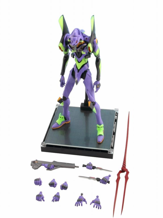 Neon Genesis Evangelion - Rebuild of Evangelion Non Scale Pre-Painted PVC Figure: Riobot Creation Eva-01 image 4