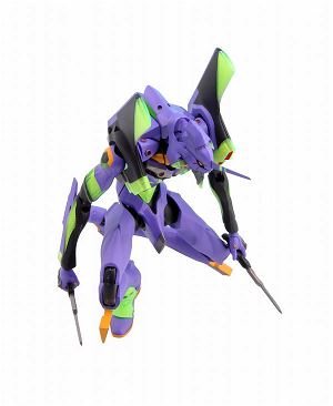 Neon Genesis Evangelion - Rebuild of Evangelion Non Scale Pre-Painted PVC Figure: Riobot Creation Eva-01