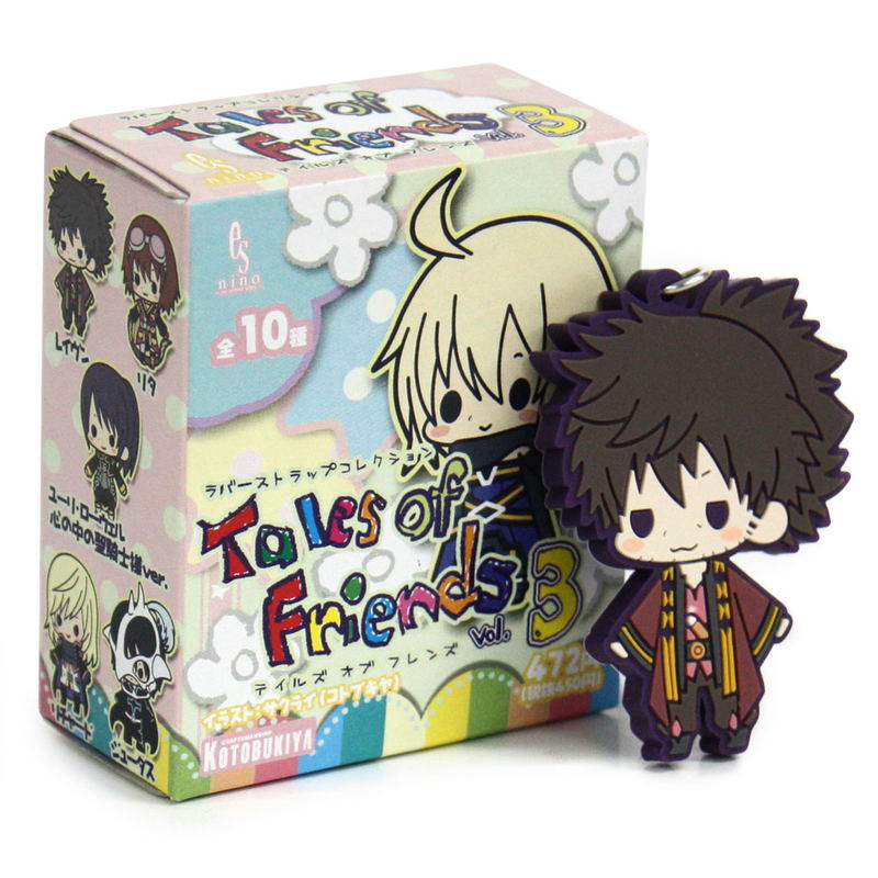 Kotobukiya Tales of Friends Vol.3 Trading Rubber Strap Collection image 1