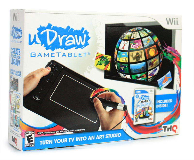 uDraw Black GameTablet (w/ uDraw Studio Instant Artist) image 1