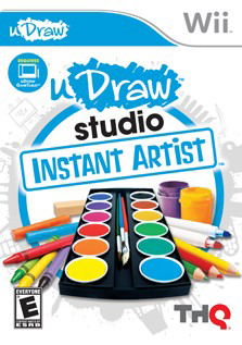 uDraw Black GameTablet (w/ uDraw Studio Instant Artist) image 2