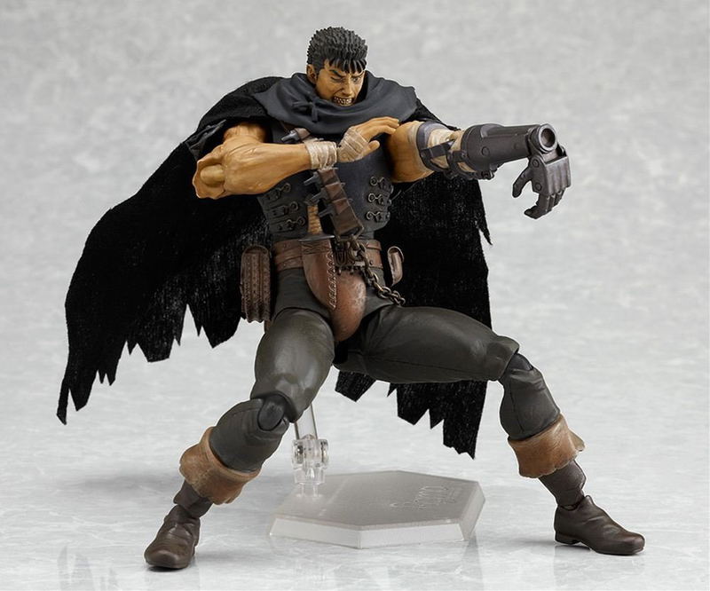 Berserk Non Scale Pre-Painted PVC Figure: figma Guts Black Soldier Ver. image 7