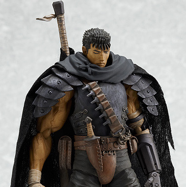Berserk Non Scale Pre-Painted PVC Figure: figma Guts Black Soldier Ver. image 2
