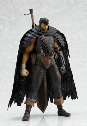 Berserk Non Scale Pre-Painted PVC Figure: figma Guts Black Soldier Ver.