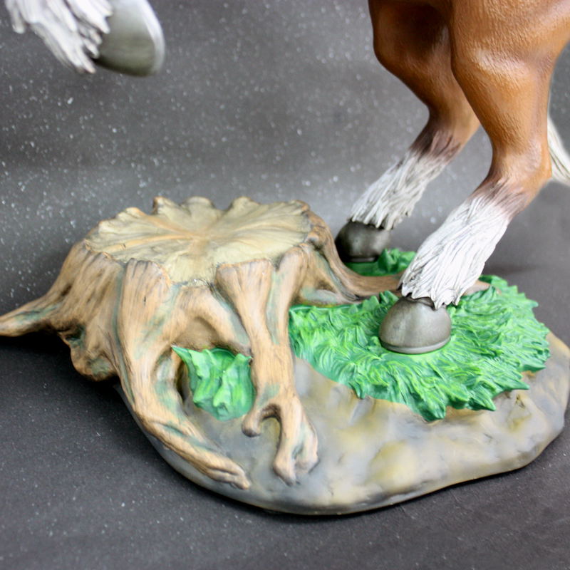 The Legend of Zelda Twilight Princess Master Arts Statue:  Link on Epona image 7