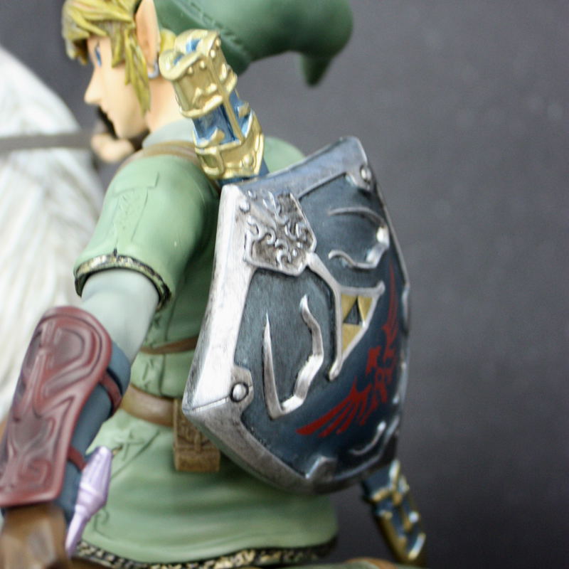 The Legend of Zelda Twilight Princess Master Arts Statue:  Link on Epona image 4