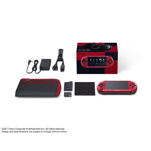 PSP PlayStation Portable Slim & Lite - Black & Red (PSPJ-30026)