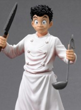 Figuax Torico Vol. 3 Non Scale Pre-Painted PVC Figure: Hotel Gourmet Chef Komatsu image 1