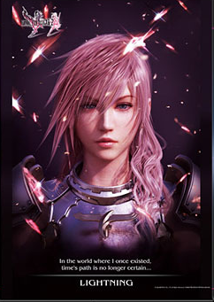 Final Fantasy XIII-2 Wall Scroll Poster Vol. 7: Lightning image 1