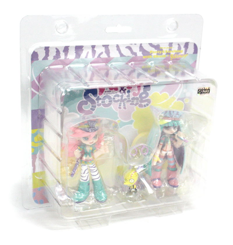 Twin Pack+ Panty & Stocking with Garterbelt Non Scale Pre-Painted PVC Figure: Panty & Stocking with Chuck + galaxxxy image 6