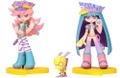 Twin Pack+ Panty & Stocking with Garterbelt Non Scale Pre-Painted PVC Figure: Panty & Stocking with Chuck + galaxxxy thumbnail 1