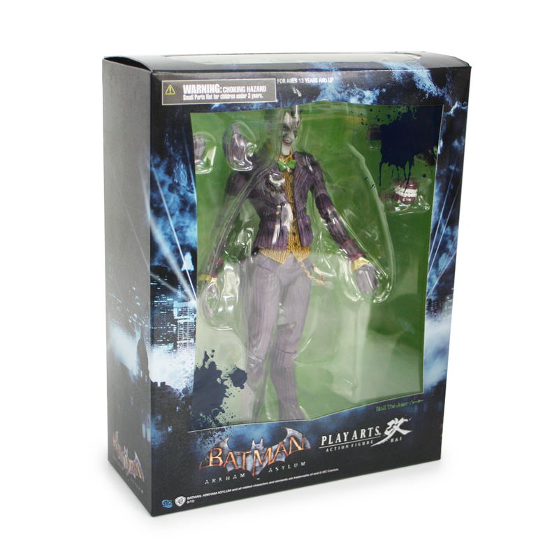 Batman Arkham Asylum Play Arts Kai Pre-Painted Figure: Joker image 6