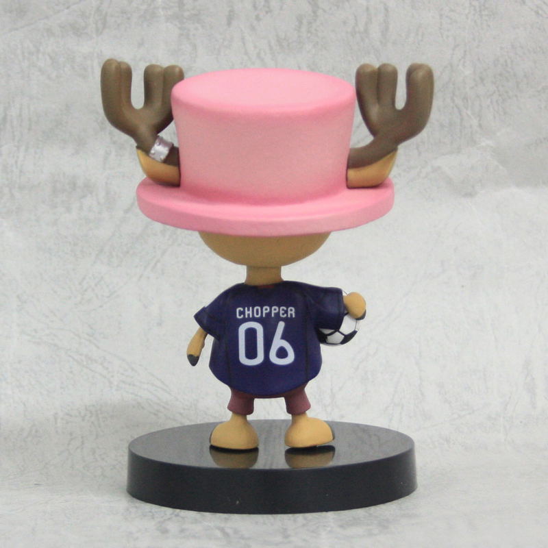 One Piece Bobbing Head Pre-Painted PVC Figure: Chopper Japanese Soccer Team Ver. image 3
