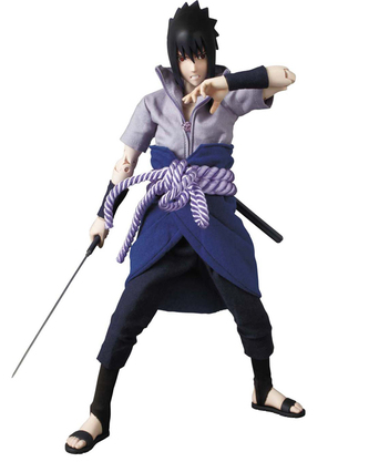 Project BM - Naruto Pre-Painted Action Figure: Uchiha Sasuke image 1