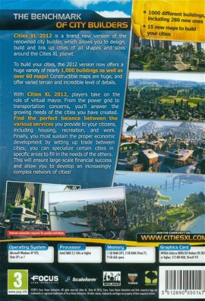 Cities XL 2012 (DVD-ROM)
