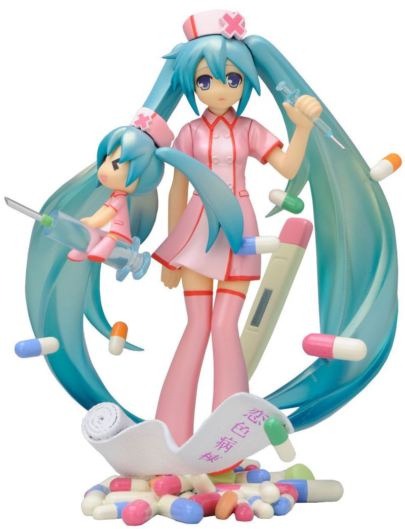 Character Vocal Series Non Scale Pre-Painted PVC Figure: Original Collection Koiiro Byoutou Hatsune Miku image 1