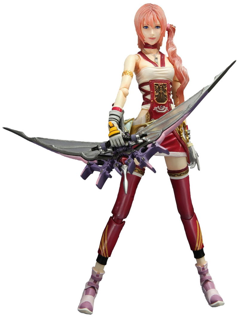 Final Fantasy XIII-2 Play Arts Kai Pre-Painted Figure: Serah Farron, image size:800x1061