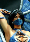 Mortal Kombat 10" Pre-Painted Polystone Statue: Kitana thumbnail 1